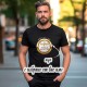 Мъжка персонализирана тениска с щампа със Сертификат за качество и име 