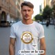 Мъжка персонализирана тениска с щампа със Сертификат за качество и име 
