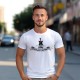 Мъжка персонализирана тениска с щампа Легендата се завръща