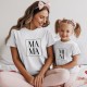 Комплект от две тениски за майка и дъщеря - Mama and Mini Комплект от две тениски за майка и дъщеря - Mama and Mini